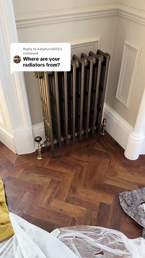 Antique Bronze Radiators for Victorian Home Renovation