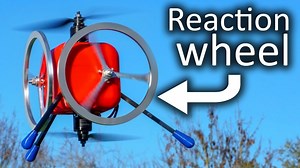 Reaction Wheels Almost Control This Unusual Drone