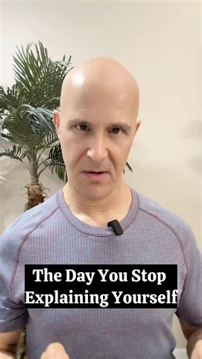 The Day You Stop Explaining Yourself. #drmandell #health #healing #motivation