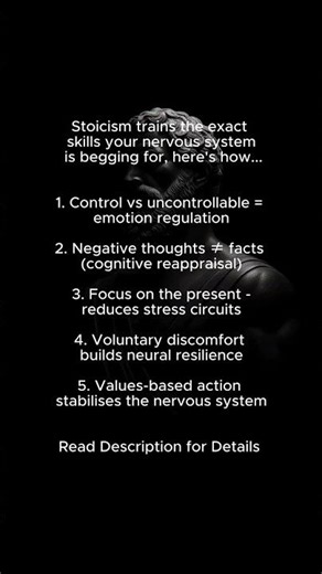 Stoicism isn’t ancient wisdom, it’s modern neuroscience, here's how...