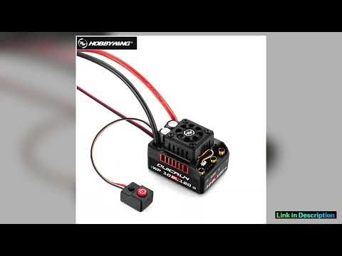 Hobbywing QUICRUN WP 10BL120 G2 120A 24S Lipo Speed Controller Brushless ESC Sensorless for 110 112