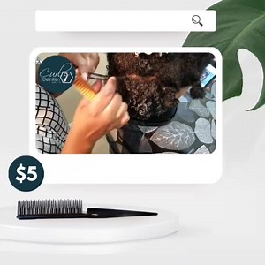 529K views · 1.8K reactions | Our Curl Definition Curl Defining Comb is in Stock! For $5!! This will be your next MUST HAVE!!! Use it to facilitate your Wash & Go on •LONG hair •SHORT hair •FINE Hair •Or THICK hair Available at www.CurlDefinition.com #CurlDefinition #TheBeautyOfCoilyHairFreedom #WashandGo #CurlDefiningComb | Curl Definition | Facebook