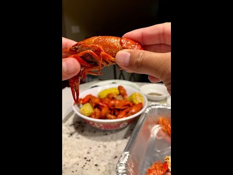 How To Easily Peel and Eat Crawfish!! #crawfish #crayfish #howto #learning #tutorial #easy