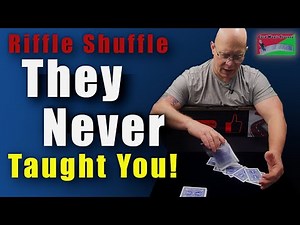 Riffle Shuffle Control They Never Taught You (Spring Riffle Secrets Revealed)