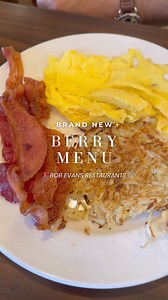 Savor the season with our breakfast Berry Menu! 🍓 Treat yourself to the freshest berries in every bite starting at $6.99! | Bob Evans