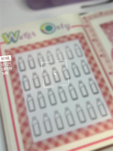 Tracking my water because if I don’t write it down… it doesn’t happen 😅 #journaling #watertracker #habittracking #creativejournaling #plannercommunity