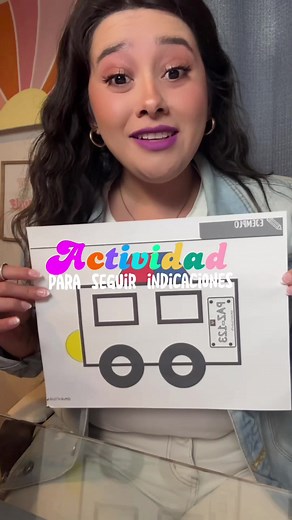 Actividad para seguir indicaciones