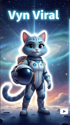 🚀✨ Kitty in Space ✨🚀 | #shorts #3danimation