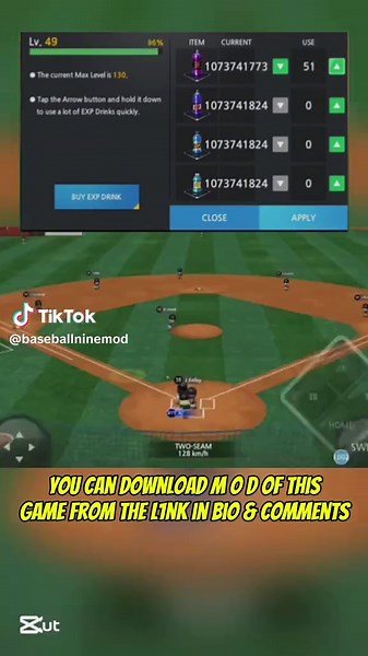 My Game 🏏⚾ #baseball9tips #baseball9 #baseball9gameplay #baseball9game #baseball9homerun #baseball9howtohitahomerun #baseballnine #baseball #buntutorial #goviral #fypシ゚ #yankees #viral #pitching