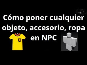 How to put any item, accessory, or clothing on an NPC Dummy in Roblox Studio - complete guide