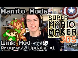 Link in Super Mario Maker for Nintendo 3DS | Manito Mods