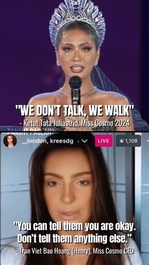 Discussion on Miss Cosmo Issues and Stage Collapse Incident