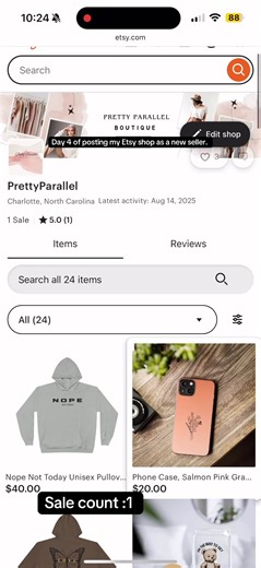 New tip: make sure if you are using printify and canva that you create a new page with the same dimensions as the products #etsyseller #smallbusiness #onlineshop #foryoupage #viralvideo