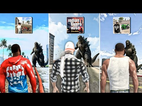 GODZILLA In Indian GTA Games 🤯