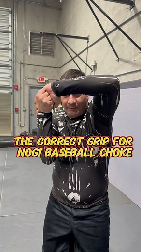 3.8K views · 623 reactions | ⚾ Master the NoGi baseball choke with...