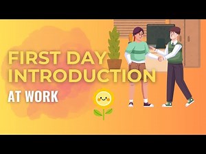 Office English Conversation: First Day Introductions & Etiquette | English Podcast