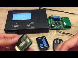 Copy LIFTMASTER rolling code remote to RMC-555HSⅡ by HCD-900