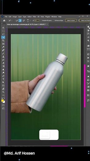 How to Make a Metallic Gold Effect in Photoshop #mdarifhossen