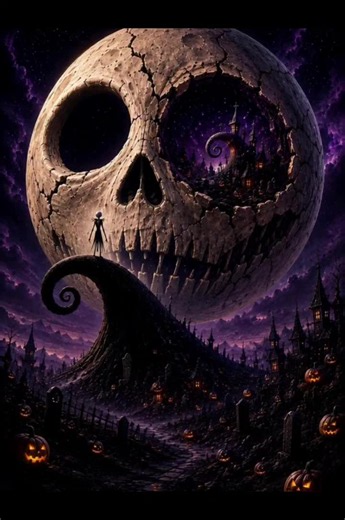 The Moon Is Wrong: Nightmare Before Christmas Halloween Town Explained