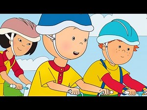 ★ Caillou and The Bike Race ★ Funny Animated Caillou | Cartoons for kids | Caillou