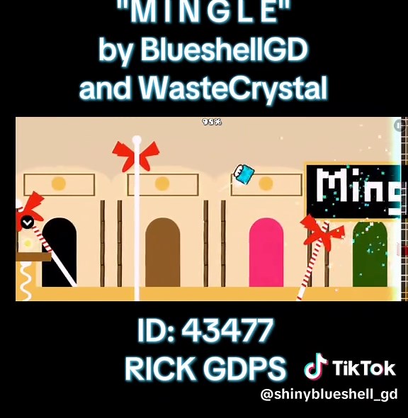 Mingle: Geometry Dash Level Featuring Unique Music