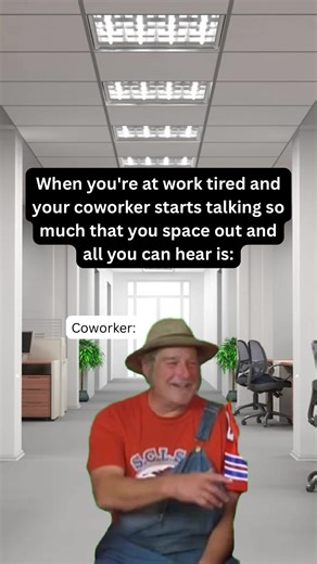 When Coworkers Can't Stop Talking at Work