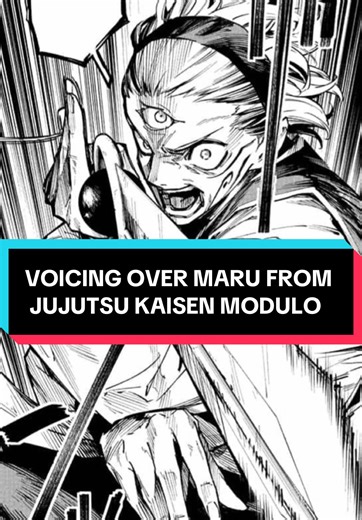 Dubbing Maru from Modulo in Jujutsu Kaisen