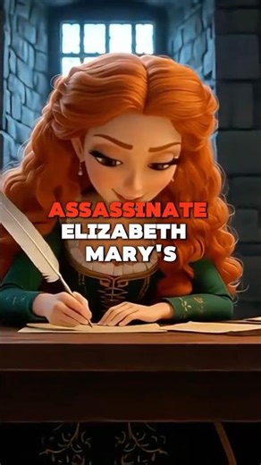 Elizabeth I Signs the Death Warrant of Mary Queen of Scots - #History #Tudor #AnimatedHistory
