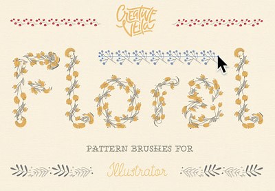 A Huge Compilation of 40 Free Illustrator Brushes | Envato Tuts