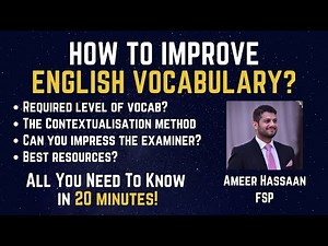 How to improve English Vocabulary for CSS Exam?