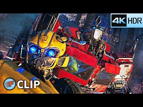 Cybertron Battle - Opening Scene | Bumblebee (2018) 4K HDR Movie Clip