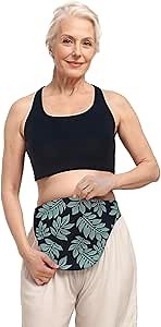 Colostomy Bag Covers for Women and Men, Ostomy Bag Covers, Ostomy Belt Abdomen, Leaf(M)