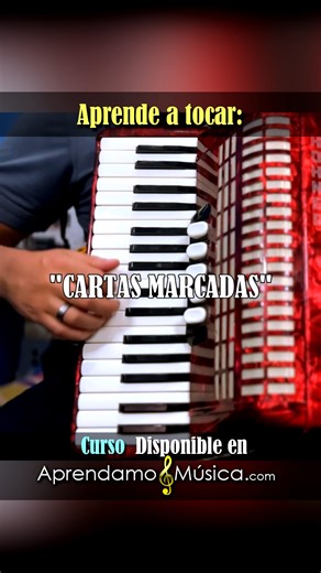 TUTORIAL EN EL PRIMER COMENTARIO 👇👇 "Cartas Marcadas" Tutorial en Acordeon de teclas #lostiranosdelnorte #cartasmarcadas #acordeondeteclas #acordeon | Aprende acordeon de teclas