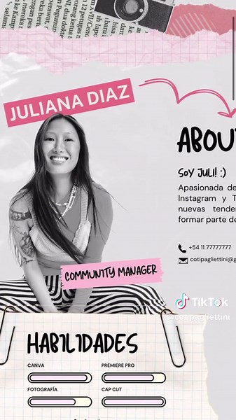 Diseño de Portfolio Creativo para Community Managers