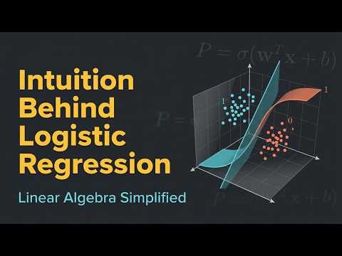 Intuition Behind The Logistic Regression