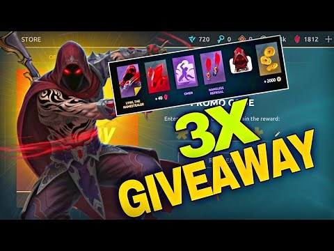 Promo Code 2025 ✨ LYNX LEGENDARY SKIN Giveaway | Shadow Fight 4 Arena