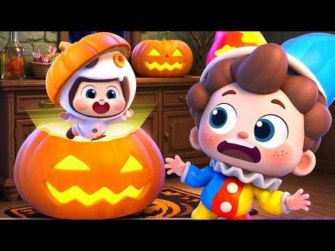 Trick or Treat | Down by the Bay (Halloween Version) | Who's at the Door? | Kids Songs | BabyBus