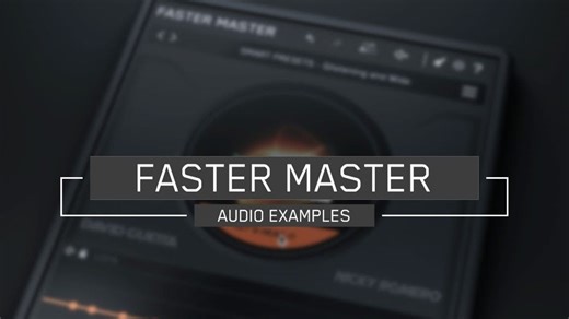 Mastering The Mix FASTER MASTER 一键式快速母带处理插件演示