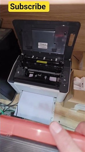 how to install a new toner cartridge in Hp laserjet printer HP Laser107,MFP 135,MFP 137