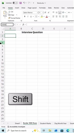 This Excel trick saves hours of work #excelinterviewquestions