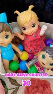 Baby Alive Doll Collection! #babyalive #dolls #collection #shorts