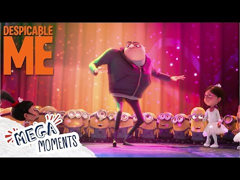 Gru's Groovy Dance Moves! | Despicable Me | Movie Moments | Mega Moments