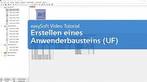 Erstellen eines Anwenderbausteins (UF) (Tutorial) - Eaton videos