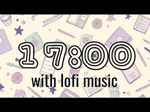 Relaxing 17 Minute Classroom Timer | LoFi Music for Quiet Work Time