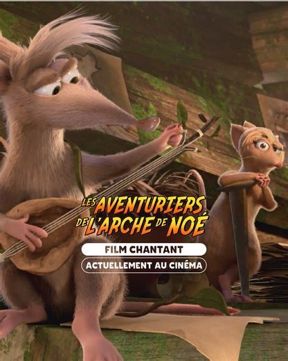 ✨ 𝐋𝐄𝐒 𝐀𝐕𝐄𝐍𝐓𝐔𝐑𝐈𝐄𝐑𝐒 𝐃𝐄 𝐋'𝐀𝐑𝐂𝐇𝐄 𝐃𝐄 𝐍𝐎𝐄, actuellement au cinéma : https://les-aventuriers-de-larche-de-noe.lefilm.co/showt.../ 🎼 Une aventure en chanson qui redonne du poil de la bête aux petits et aux grands 😀 | Le Pacte