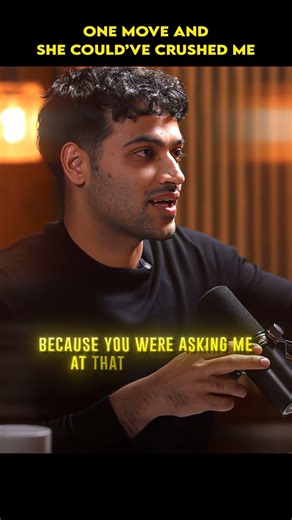 she could’ve crushed me 💀🔥 | #python #ajgar #Podcast #ytshorts #rajshamani