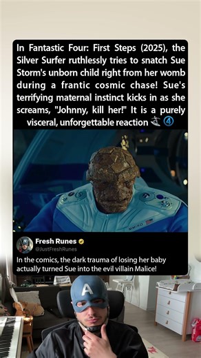 When filming Fantastic Four First Steps (2025), Vanessa Kirby scream because