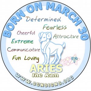 March 30 Zodiac Horoscope Birthday Personality