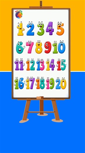 1 to 20 ||number counting song for kids #kidslearning #staylittlechannel #counting