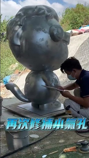 process of styrofoam sculpture hard coating